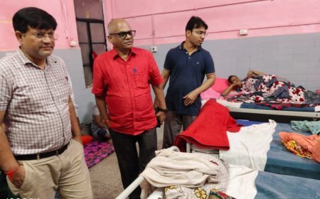 Bikapur CHC पर रात में सीएमओ का औचक निरीक्षण, व्यवस्थाओं में लापरवाही पर जताई नाराज़गी