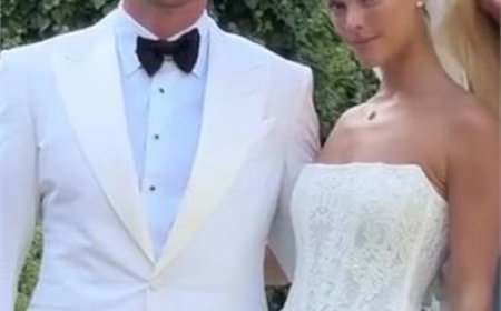 इटली के लेक कोमो में शादी के बंधन में बंधे लोगन पॉल और नीता आगडाल, सामने आई खूबसूरत तस्वीरें