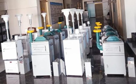 अयोध्या: वायु प्रदूषण निगरानी के लिए विवि को मिले 50 लाख के 16 रेस्पिरेबल डस्ट सैंपलर