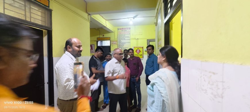 CMO ने सीएचसी रुदौली का देखा हाल, 10 प्रसूताओं का सिजेरियन मिला