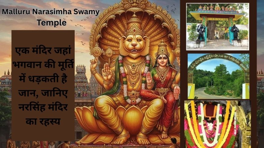 Malluru Narasimha Swamy Temple: क्या आप जानते हैं एक ऐसा मंदिर, जहां मूर्ति में धड़कती है जान, आइए जानते हैं नरसिंह भगवान के मंदिर का रहस्य