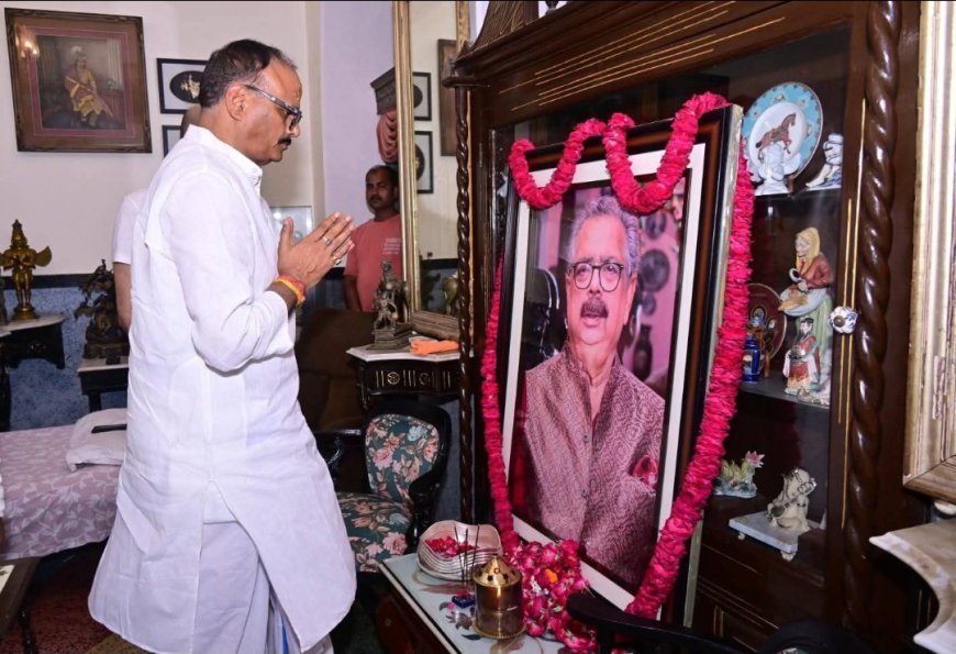अयोध्या: डिप्टी सीएम बृजेश पाठक ने दी विमलेंद्र मोहन प्रताप मिश्र को श्रद्धांजलि, विपक्ष पर साधा निशाना