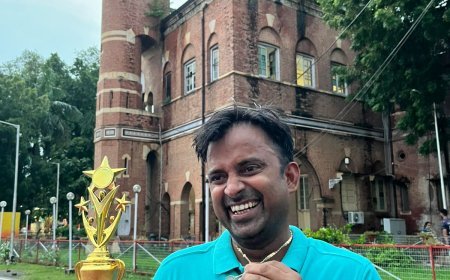 सुल्तानपुर : डीएम कायार्लय के अनूप गुप्ता का प्रदेश स्तरीय बैडमिंटन खेल में चयन