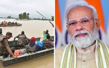 पंजाब हिमाचल के बाढ़ग्रस्त क्षेत्रों का हवाई सर्वेक्षण करेंगे पीएम मोदी