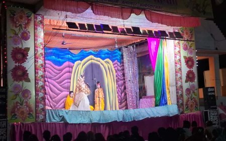 अम्बेडकर नगर: धर्म और समाजसेवा का मेला जलालपुर में रामलीला और भंडारे ने लगाई धूम