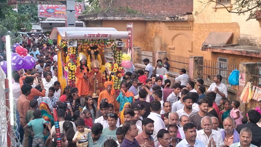 अम्बेडकर नगर: भव्य रामलीला और मेले ने जलालपुर में जमाया उत्सव का रंग