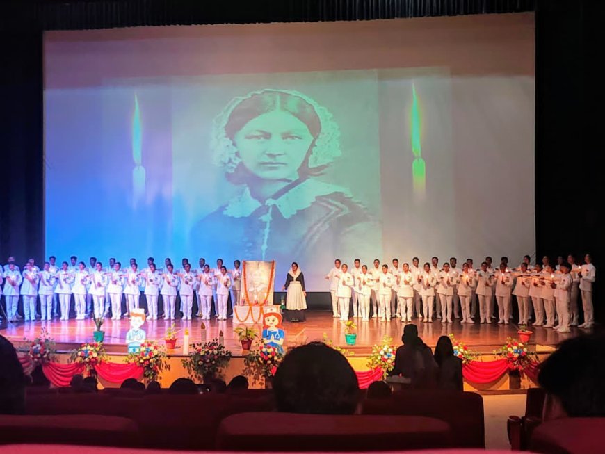 सेवा का उजाला फैलाने को तैयार नई नर्सिंग पीढ़ी : डॉ भास्कर