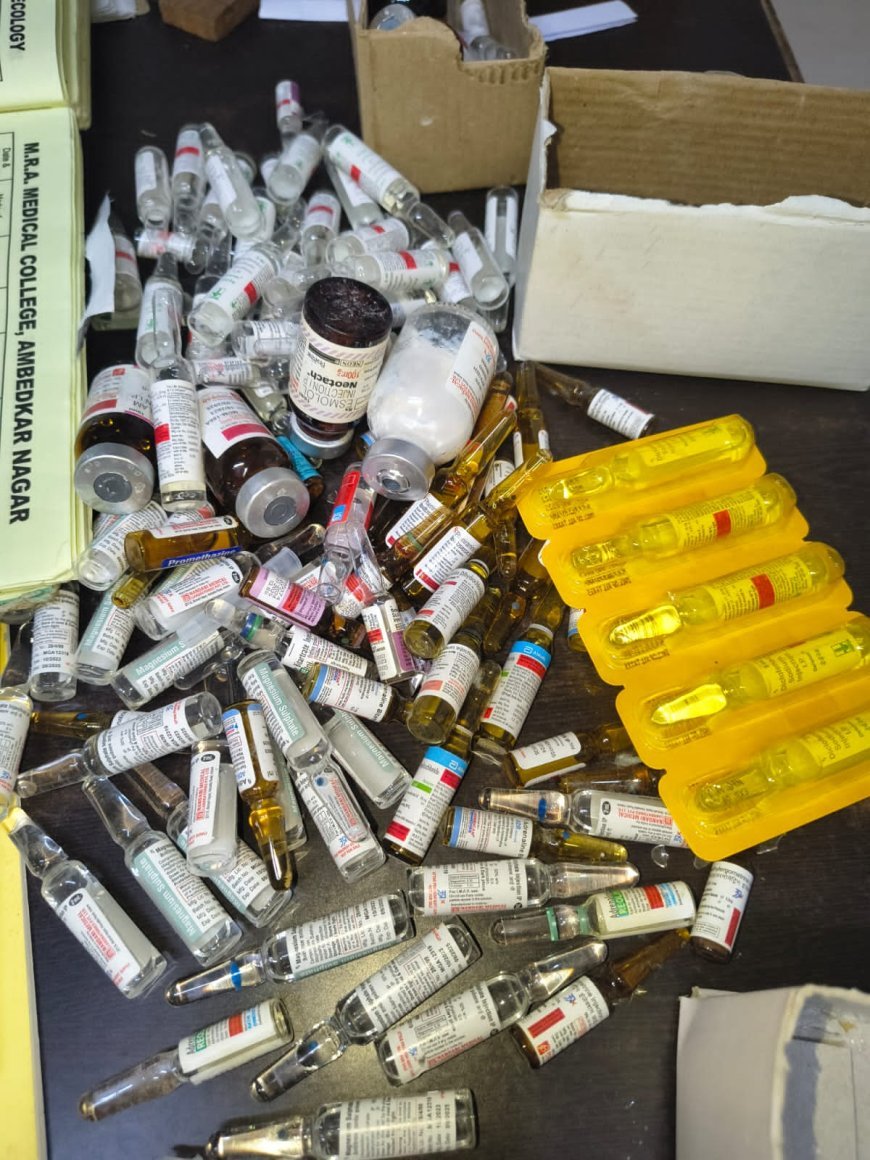 अम्बेडकर नगर: एक्सपायरी इंजेक्शन फेंकते फुटेज वायरल, दावों के उलट बिगड़ रही व्यवस्था, मरीज निजी अस्पतालों पर जाने के लिए मजबूर