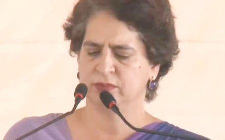बिहार में प्रियंका गांधी के एक बयान से मचा बवाल, जब कहा कि ज्ञानेश जी  को  हम शांति से रिटायर नहीं होने देंगे