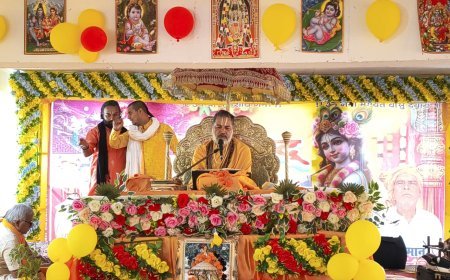 अयोध्या : परमात्मा की प्राप्ति सच्चे प्रेम से ही संभव- अच्युत प्रपन्नाचार्य