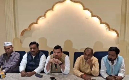 अयोध्या: जनता के अधिकारों की लड़ाई के लिए निकलेगी पदयात्रा : संजय सिंह