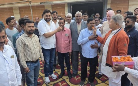 अयोध्या : बिहार में भाजपा की प्रचंड जीत पर विधायक वेद प्रकाश गुप्ता ने कार्यकर्ताओं संग मनाया जीत का जश्न