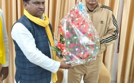 डॉ. जेपी सेन ने लखनऊ में ओम प्रकाश राजभर और अरविंद राजभर से की शिष्टाचार मुलाकात