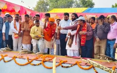 अकबरपुर चीनी मिल ने शुरू किया 2025-26 पेराई