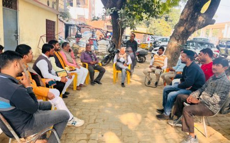 अम्बेडकर नगर: एक शाम अटल के नाम: जलालपुर में कवि सम्मेलन की तैयारियाँ जोरों पर