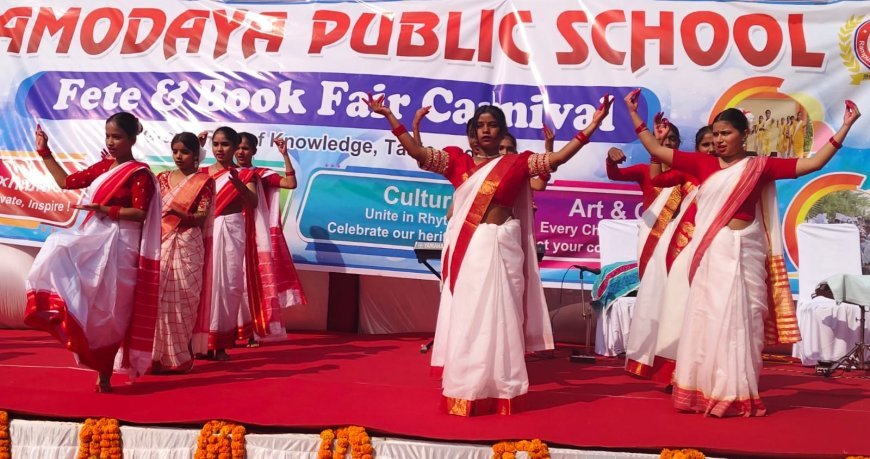 अयोध्या : ग्रामोदय में खेल, विज्ञान और सांस्कृतिक कार्यक्रमों का दिखा संगम