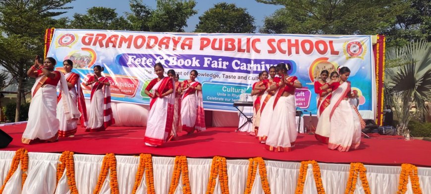 अयोध्या : ग्रामोदय में खेल, विज्ञान और सांस्कृतिक कार्यक्रमों का दिखा संगम