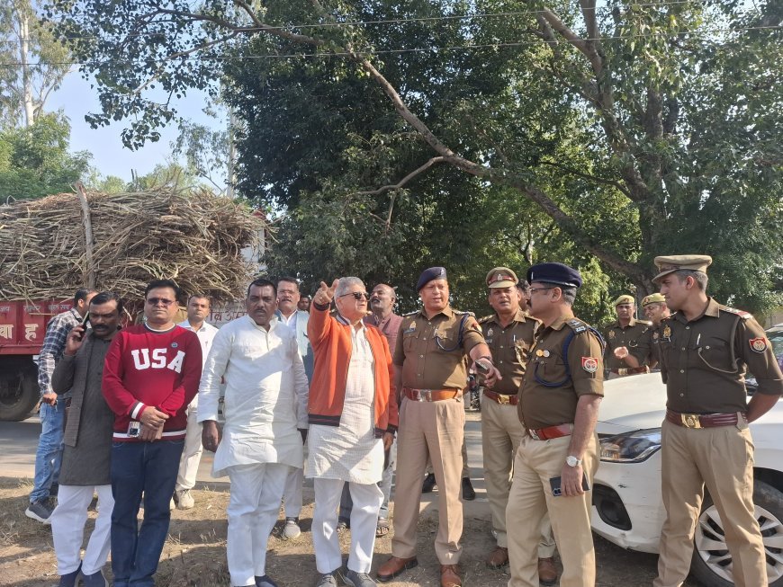 अयोध्या : पदयात्रा की तैयारियां पूरी उप मुख्यमंत्री की जनसभा आज