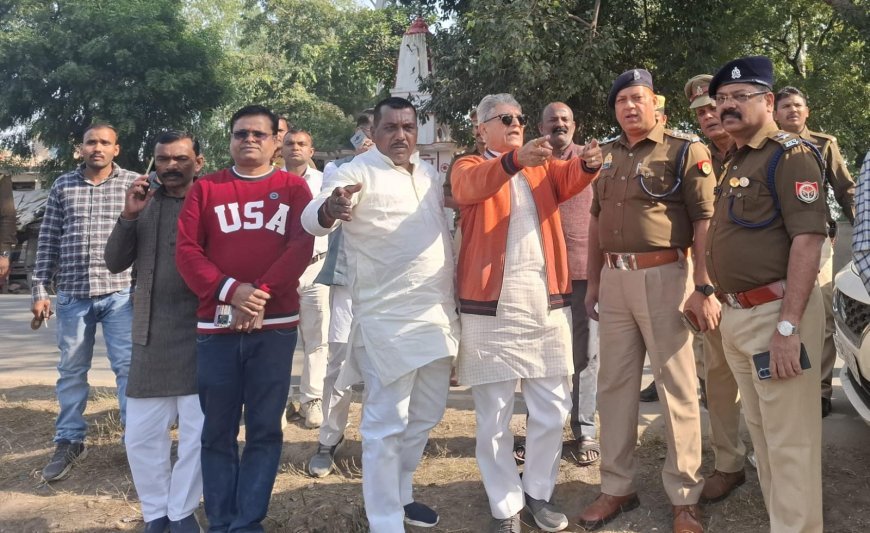 अयोध्या : पदयात्रा की तैयारियां पूरी उप मुख्यमंत्री की जनसभा आज