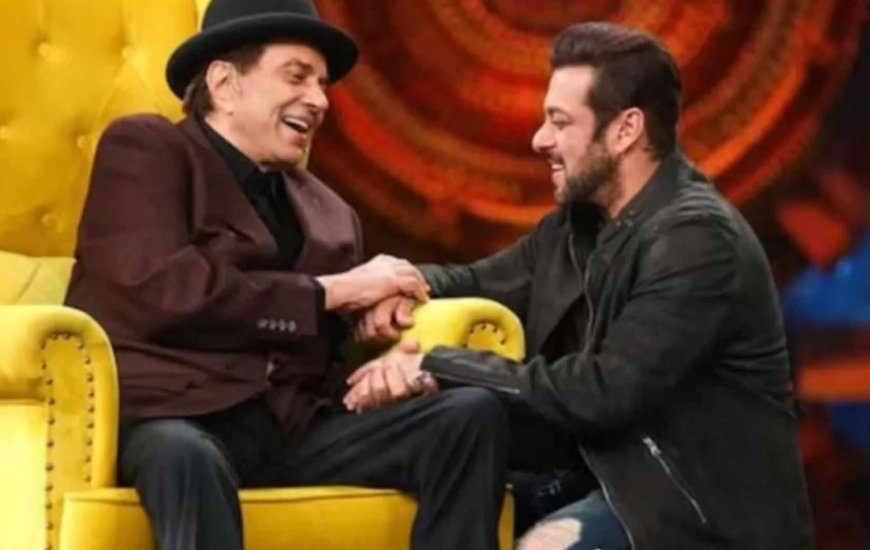 बॉलीवुड सुपर स्टार धर्मेंद्र जी, फिटनेस व स्टारडम की एक मिसाल हैं: सलमान खान