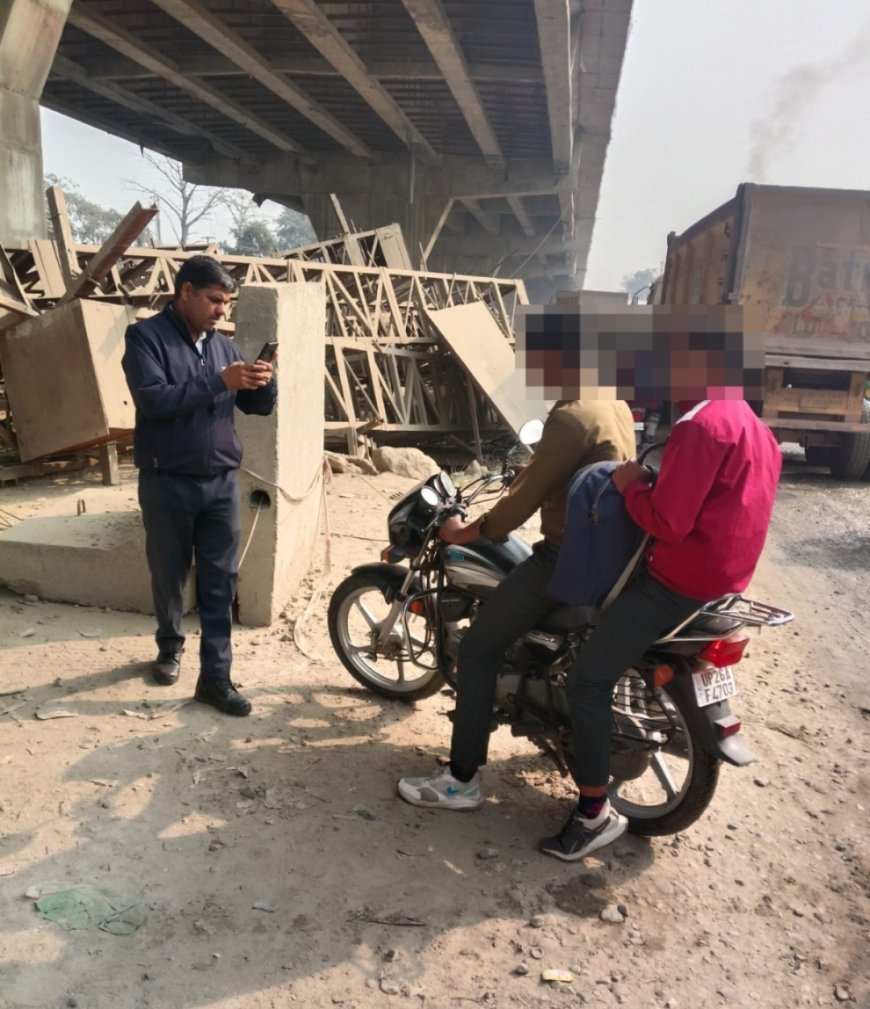 पीलीभीत: यातायात माह में चला विशेष अभियान, 74 चालान, 22 डग्गामार वाहनों पर कार्रवाई