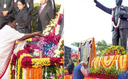 राष्ट्रपति और प्रधानमंत्री समेत कई नेताओं ने बाबासाहेब को किया याद