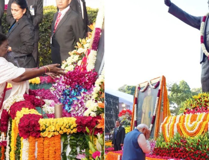 राष्ट्रपति और प्रधानमंत्री समेत कई नेताओं ने बाबासाहेब को किया याद