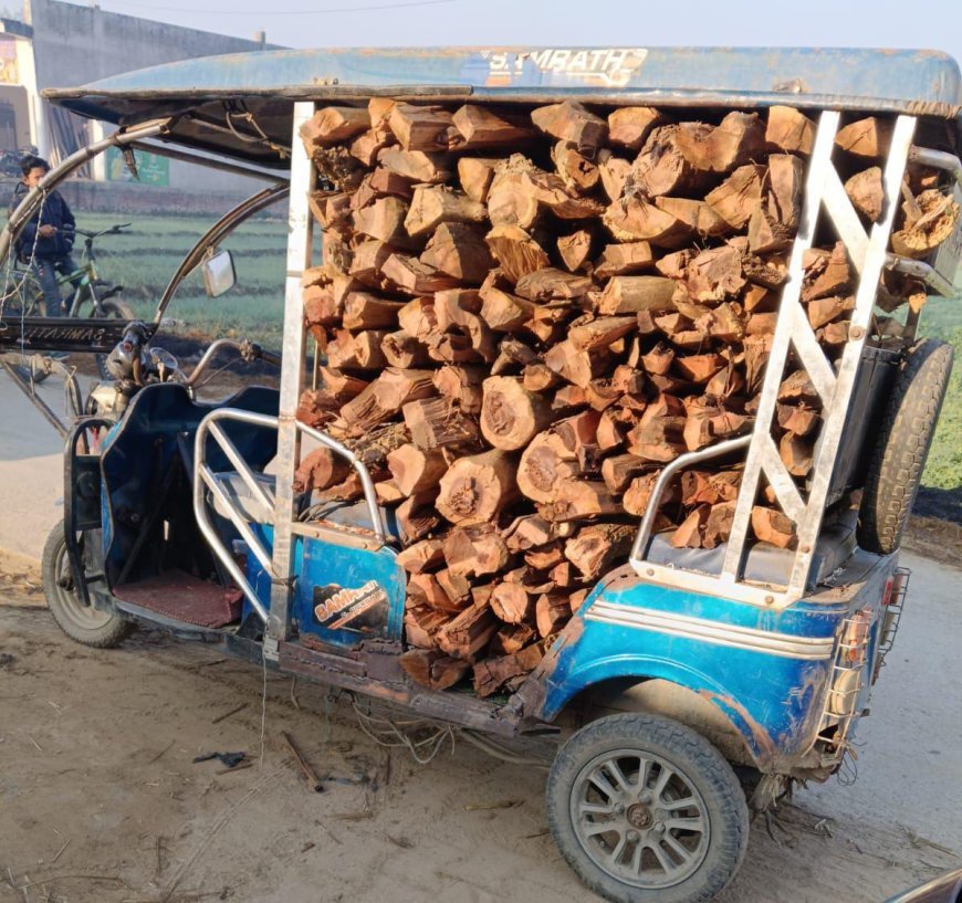 खबर का असर: प्रधान ने गांव में कराई अलाव की व्यवस्था, ग्रामीणों में खुशी की लहर