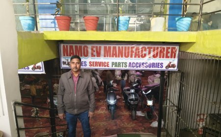 अयोध्या में नमो EV इलेक्ट्रिक स्कूटी शोरूम का भव्य उद्घाटन, फाइनेंस सुविधा भी उपलब्ध