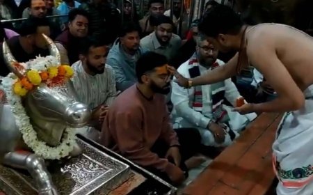 निर्णायक मुकाबले के लिए टीम इंडिया तैयार, विराट कोहली और कुलदीप यादव ने महाकाल के किए दर्शन