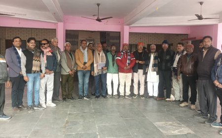 उपज अयोध्या इकाई के अध्यक्ष बने प्रो. कृष्ण मुरारी सिंह, महामंत्री चुने गए डॉ. बृजेश कुमार सिंह