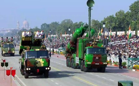 77वां गणतंत्र दिवस: कर्तव्य पथ पर दिखी भारत की सैन्य शक्ति और संस्कृति, यूरोपीय मेहमान रहे शामिल