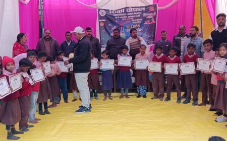 अम्बेडकरनगर: न्याय पंचायत मसड़ा मोहनपुर में आयोजित हुआ शिक्षा चौपाल