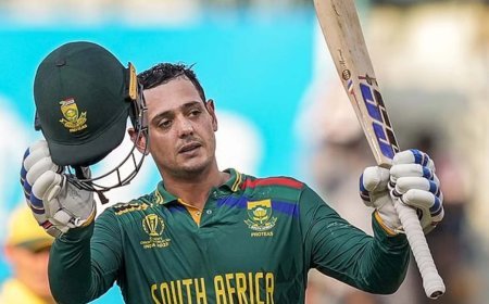 Quinton de Kock के शतक से दक्षिण अफ्रीका ने 220+ रन का तेज़ टी20 पीछा कर वेस्टइंडीज को 7 विकेट से हराया, सीरीज में 2-0 की बढ़त
