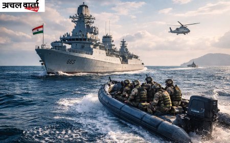 भारतीय नौसेना बनी संकट में साथी, समुद्री कूटनीति में भारत की बढ़ती ताकत