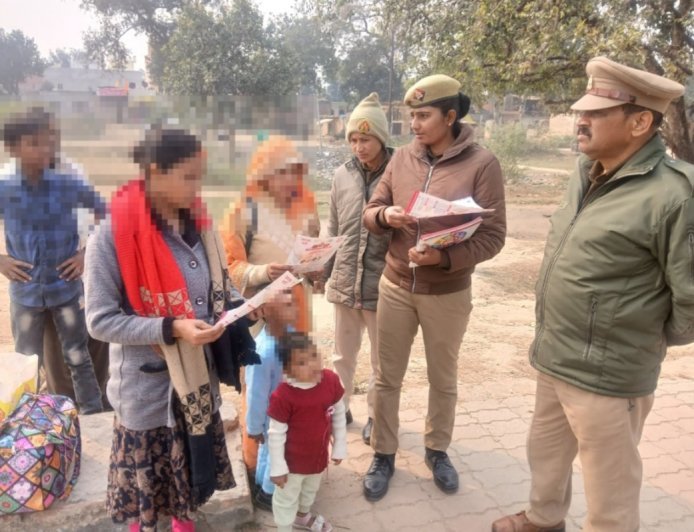 प्रतापगढ़: मिशन शक्ति अभियान: रेलवे स्टेशन मानिकपुर पर महिला सुरक्षा जागरूकता कार्यक्रम आयोजित