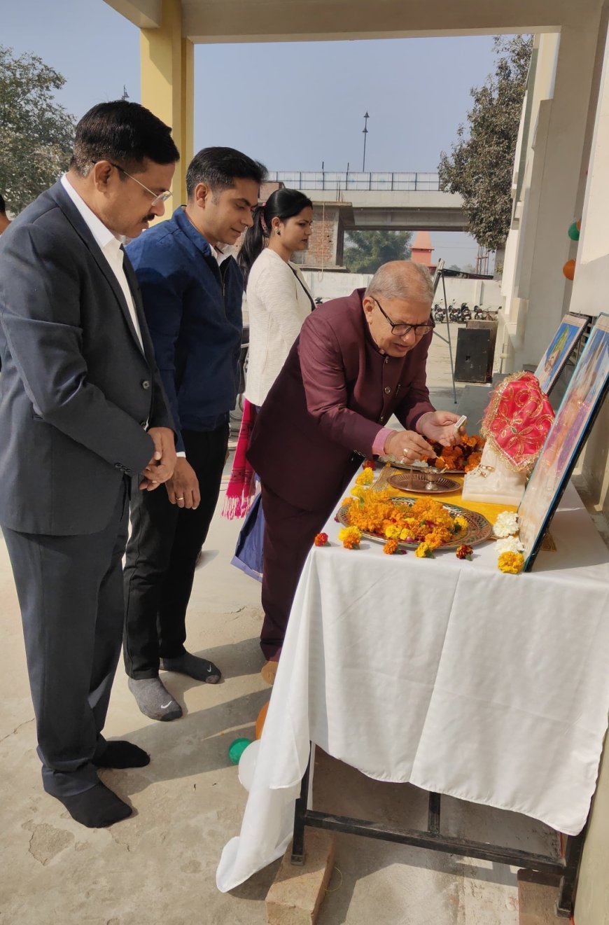 आर. पी. ग्लोबल स्कूल में धूमधाम से मनाया गया 77वाँ गणतंत्र दिवस, बच्चों ने प्रस्तुत किए देशभक्ति कार्यक्रम