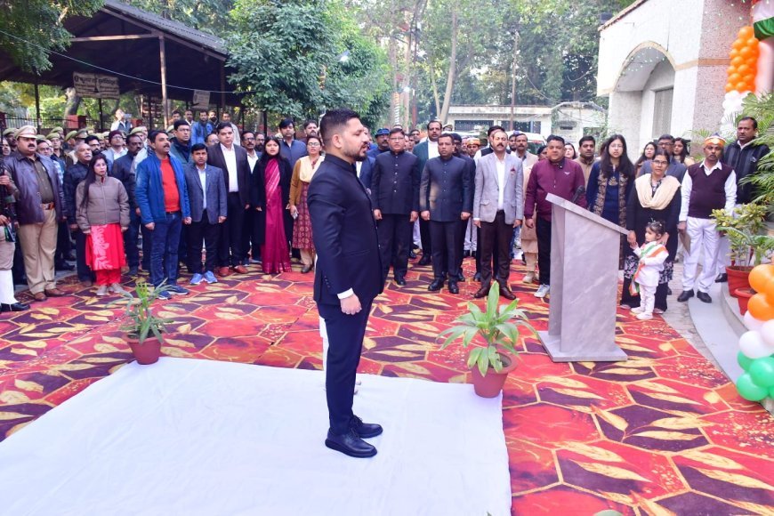 बाराबंकी: जिले में हर्षोल्लास के साथ मनाया गया गणतंत्र दिवस का पर्व, जगह जगह हुए विविध कार्यक्रम