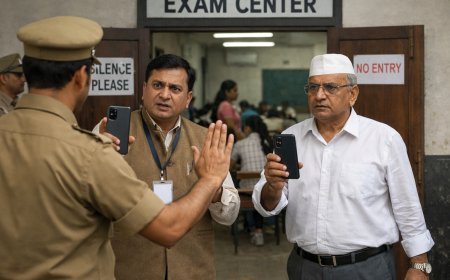 अंबेडकर नगर: यूपी बोर्ड परीक्षा में सख्ती: केंद्र व्यवस्थापक व स्टेटिक मजिस्ट्रेट भी नहीं ले जा सकेंगे कैमरा युक्त मोबाइल फोन