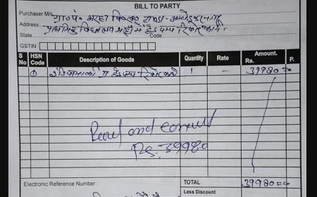 अम्बेडकर नगर: सीमेंट की बोरी में कीटनाशक, और हार्डवेयर की दुकान से जलपान! भरहा ग्राम सभा में ‘मल्टीटैलेंटेड’ वाउचर का कमाल