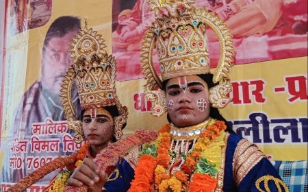 अयोध्या: राम विवाह व धनुष यज्ञ ने रचा भक्ति का माहौल, सुल्तानपुर गांव में सजी भव्य रामलीला