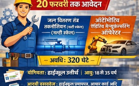 अमेठी: आईटीआई जायस में 320 घंटे के दो निःशुल्क कौशल प्रशिक्षण कोर्स शुरू, 20 फरवरी तक आवेदन