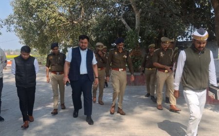 अम्बेडकर नगर: महाशिवरात्रि पर्व की तैयारियों का डीएम–एसपी ने किया स्थलीय निरीक्षण, सुरक्षा व व्यवस्थाओं को लेकर दिए निर्देश