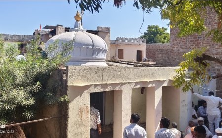 मोदरान में भक्ति का सैलाब: 200 साल पुराने श्री ठाकुरजी मंदिर का जीर्णोद्धार, वैदिक मंत्रोच्चार के बीच नवीन मंदिर में प्रतिमा प्रतिष्ठित