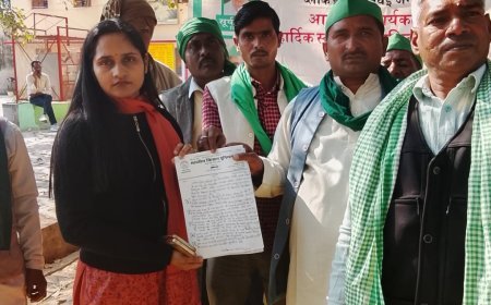 अयोध्या: भारतीय किसान यूनियन की मासिक बैठक संपन्न, किसानों की समस्याओं पर हुई चर्चा