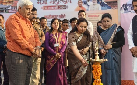 लखीमपुर खीरी : दुधवा टाइगर रिजर्व "चंदन चौकी" में गूंजा भारत–नेपाल मैत्री महोत्सव 2026