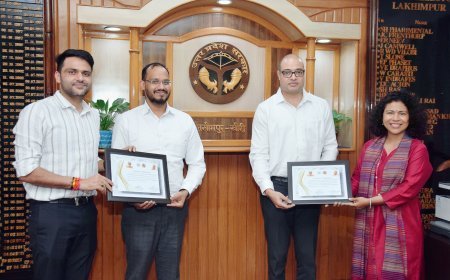 लखीमपुर खीरी: राष्ट्रीय स्तर पर गूंजी खीरी की गूंज, संपूर्णता अभियान में दोहरी उपलब्धि