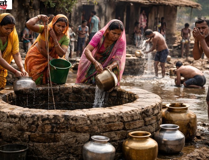 हापुड़ के 50 से ज्यादा गांवों में जल संकट: दूषित पानी से फैल रहीं गंभीर बीमारियां, हर साल जा रही दर्जनों जानें