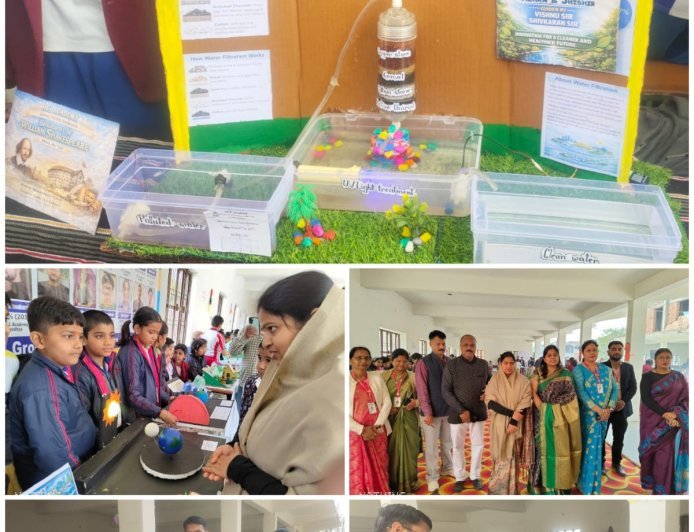 अयोध्या: रोबोट, विज्ञान और तकनीकी विषयों पर आयोजित हुई प्रदर्शनी