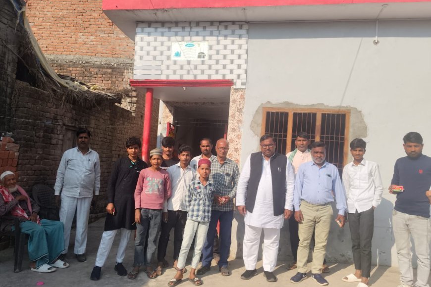 पीलीभीत: बरखेड़ा में सपा नेता का जनसंपर्क अभियान तेज,ग्रामीणों का मिल रहा समर्थन